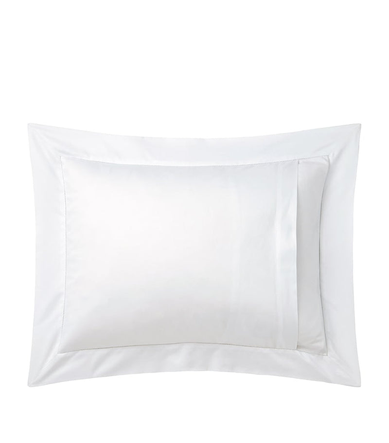 Yves Delorme Couture Nautilus Boudoir Oxford pillowcase 30cm x 40cm (British brand)