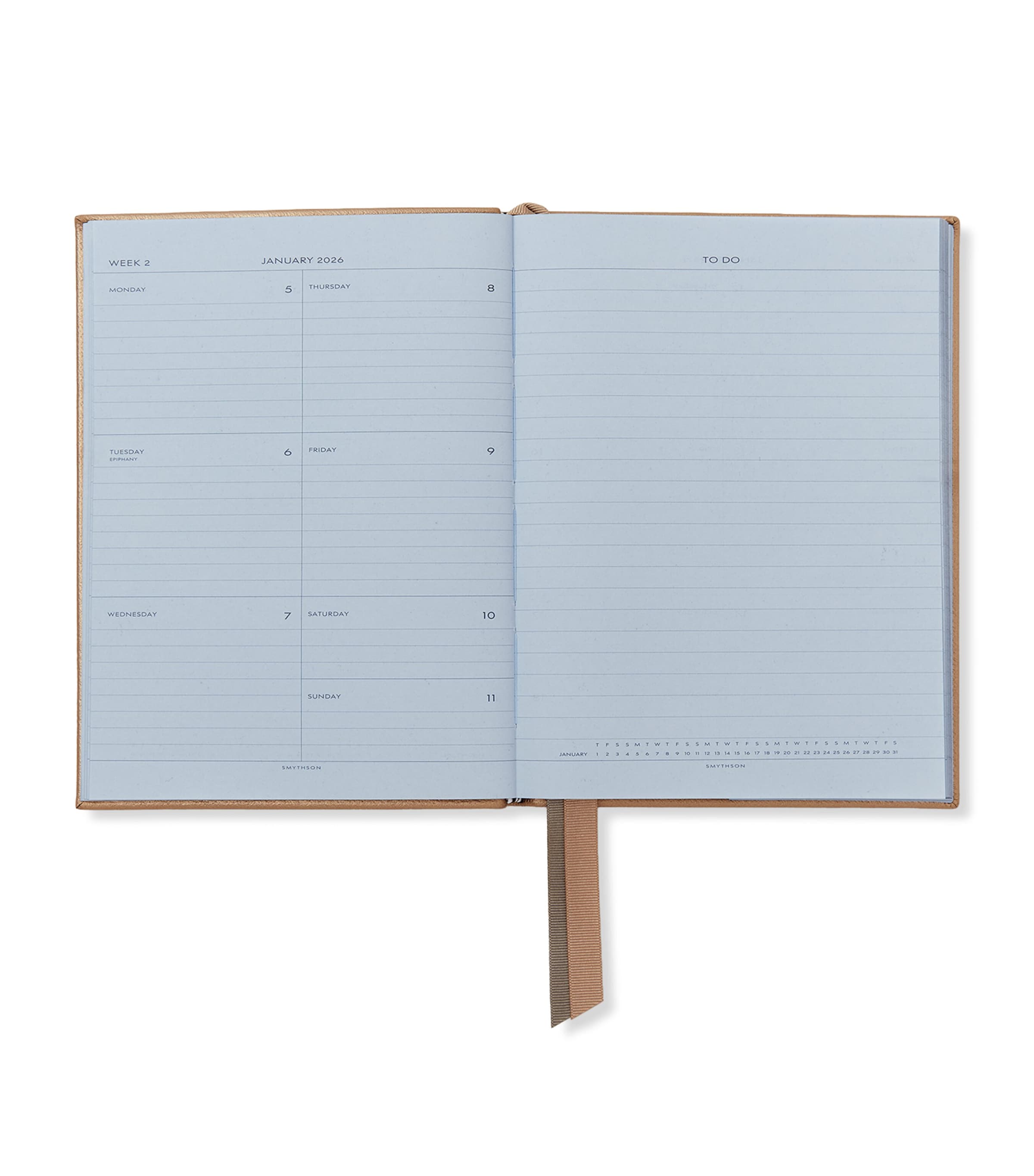 Smythson Soho A5 2026 diary (British brand)