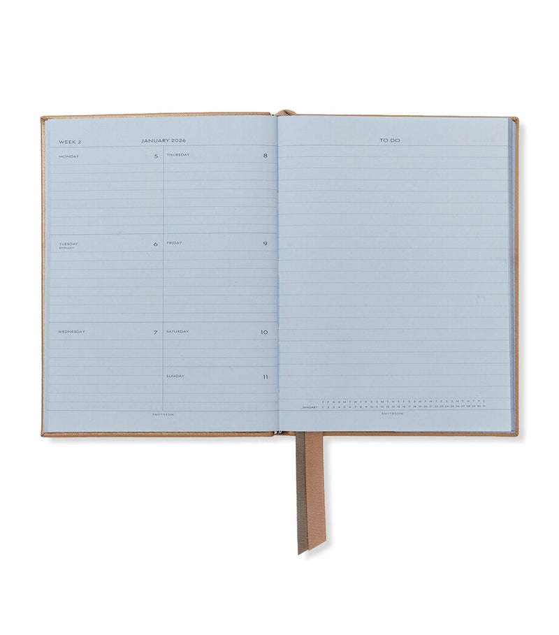 Smythson Soho A5 2026 diary (British brand)
