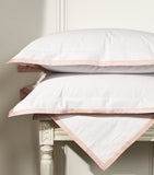 Celso De Lemos Super King duvet cover with Egyptian cotton and contrasting borders - British product