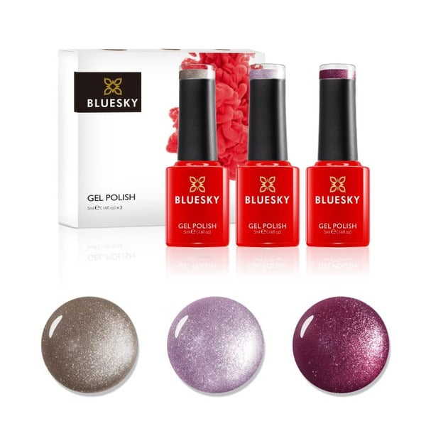 Bluesky Cat Eye Gel Mini Trio Set - British product