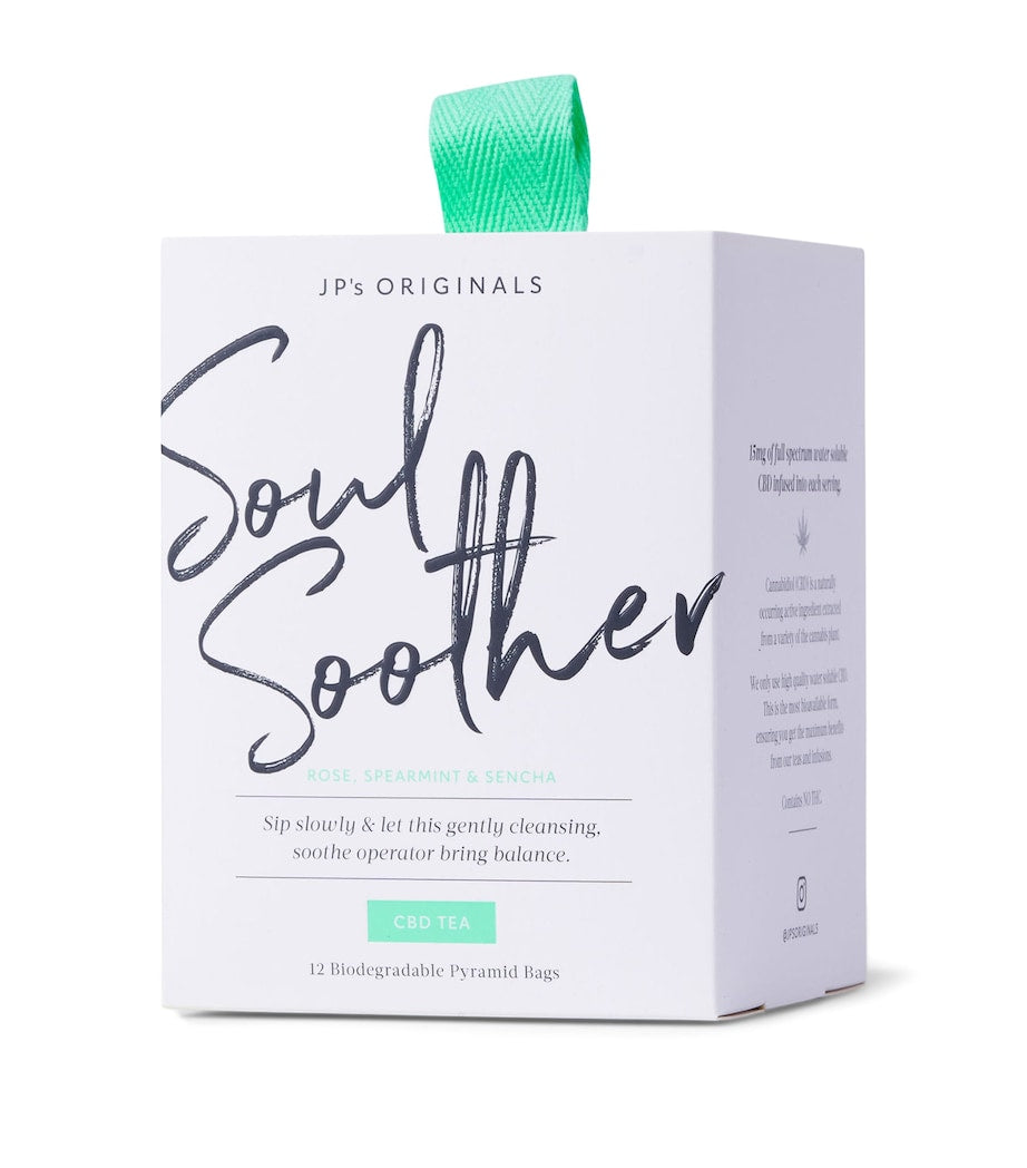 JP's Originals Soul Soother CBD herbal tea 113g (British brand)