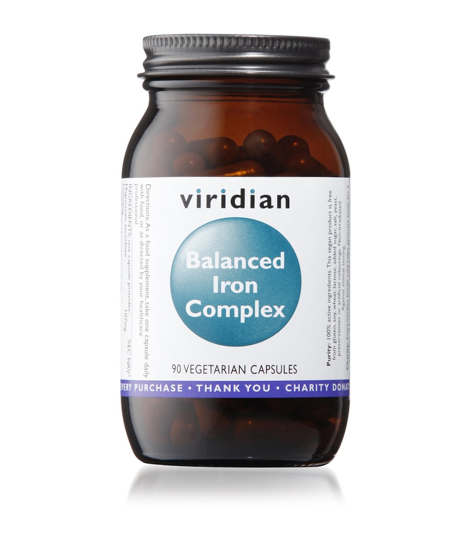 Viridian Balanced Iron Complex 90 capsules (British brand)
