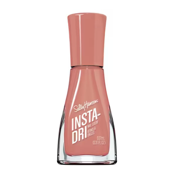 Sally Hansen Insta-Dri nail polish mauve shade (British brand)