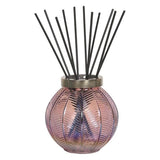 Aroma Lustre Pink Glass Reed Diffuser - British product