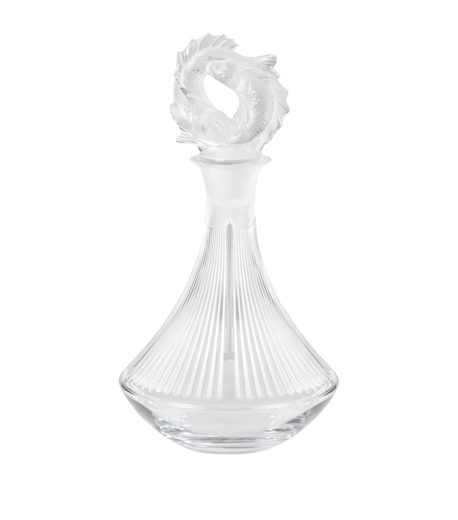 Lalique Poissons Decanter