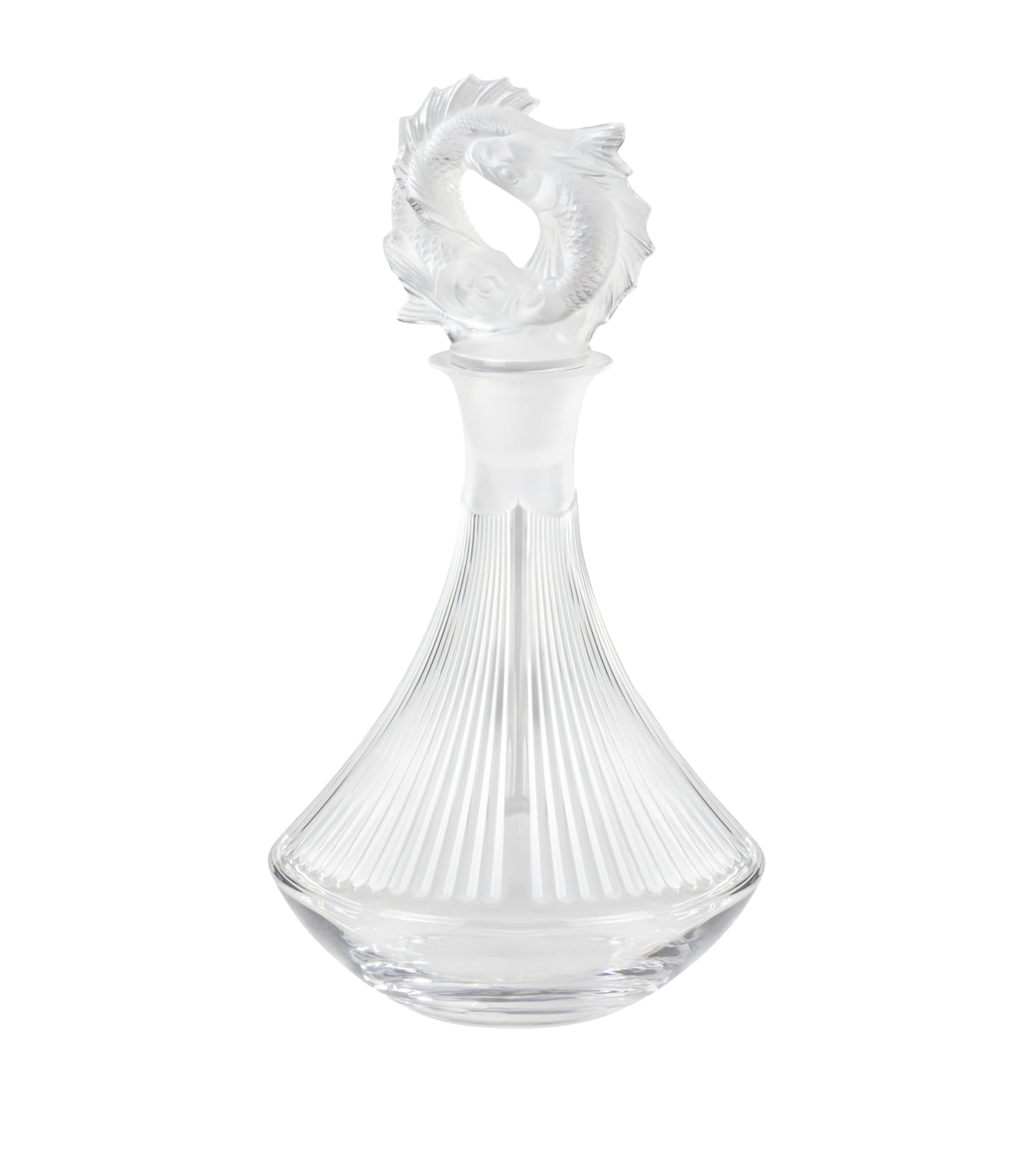Lalique Poissons Decanter