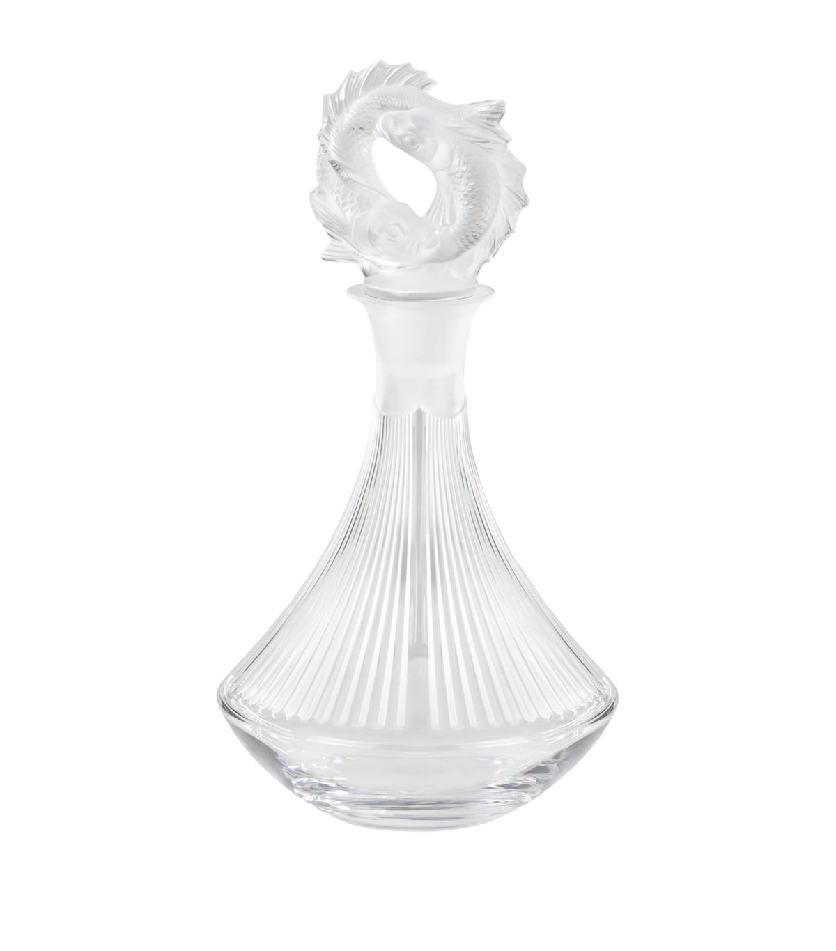Lalique Poissons Decanter