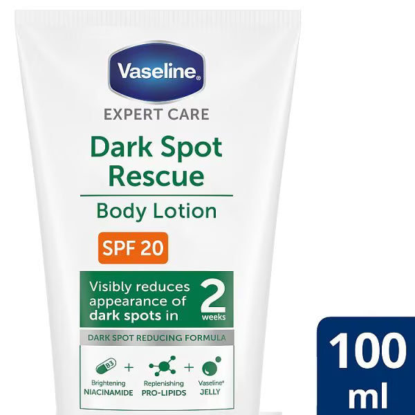 Vaseline Expert Hand and Body Lotion Dark Spot Rescue 100ml (British brand)