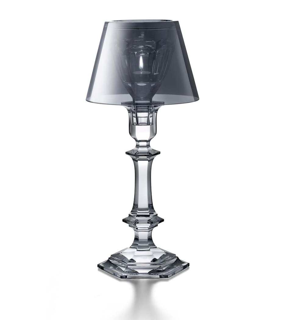 Baccarat Harcourt Our Fire Silver Candlestick