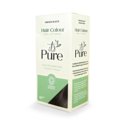 Poudre Coloration Végétale Bio It's Pure Indigo Noir 100g