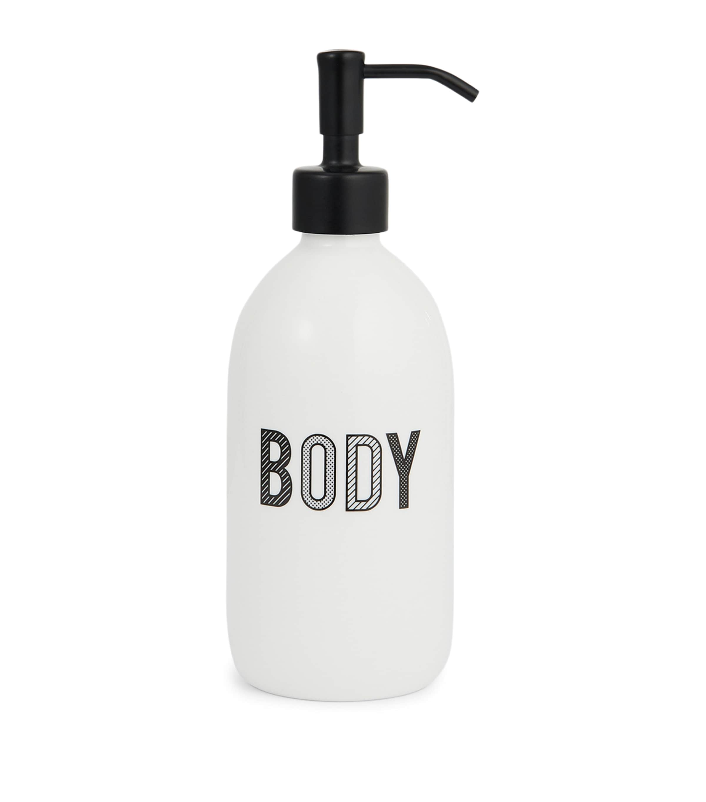 Anya Hindmarch bone china hand and body wash dispenser set - British product
