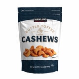 Kirkland Signature butter toffee cashews 680g, UK version