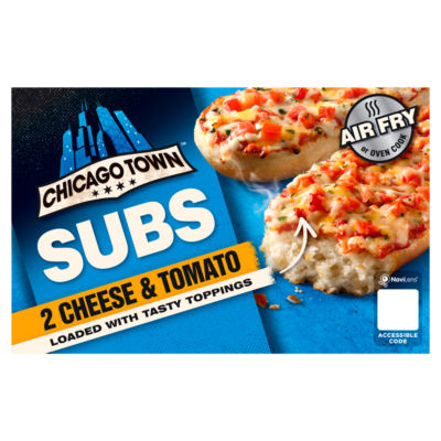Chicago Town Cheese & Tomato Subs Pizza 250g - British product