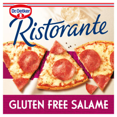 Dr. Oetker Salame Pizza Gluten Free 315g - British product
