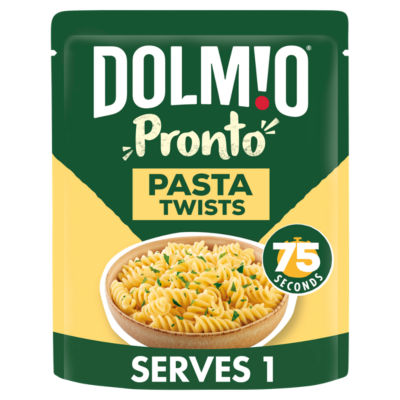 Dolmio Pronto Microwave Fusilli Pasta Twists 200g - British product