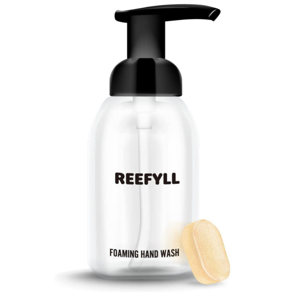 Reefyll soap dispenser 250ml Tropical Coconut Hand Wash, imported from the UK