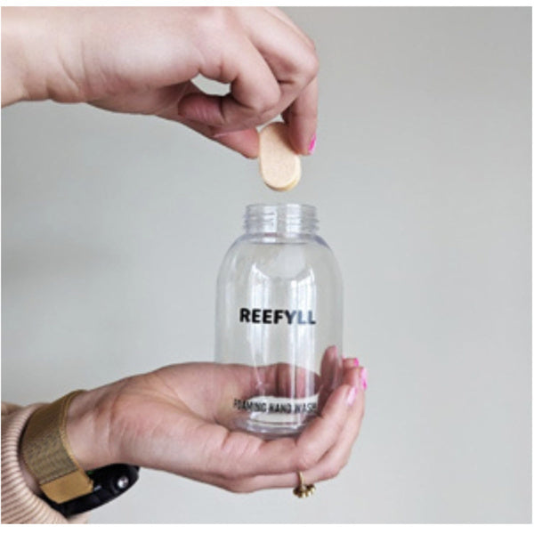 Reefyll soap dispenser 250ml Tropical Coconut Hand Wash, imported from the UK