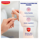 Elastoplast finger strips 16 plasters - British product