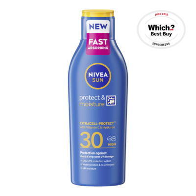 Nivea SPF 30 sun cream lotion 200ml, imported from the UK