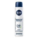 Nivea Men Sensitive Protect anti-perspirant deodorant spray 250ml, imported from the UK