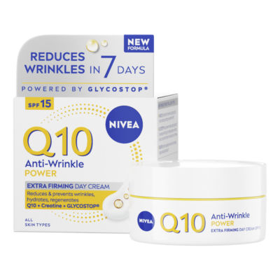 Nivea Q10 Anti-Wrinkle Day Cream 50ml, imported from the UK