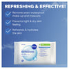 Nivea Refreshing 3-in-1 Cleansing Face Wipes 25 wipes, imported from the UK
