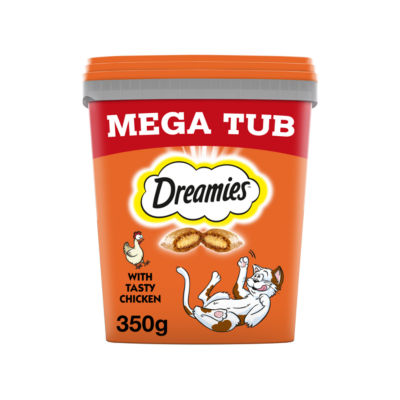 Dreamies chicken cat treats 350g - British product