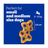 Pedigree Dentastix Chewy Chunx Mini Chicken dog dental treats 68g, imported from the UK