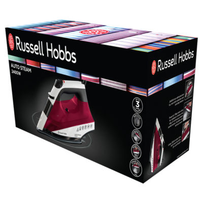 Russell Hobbs Auto Steam 2400W steam iron, imported from the UK