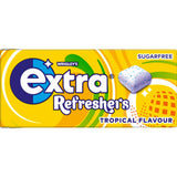 Wrigley's sugarfree chewing gum tropical flavour 7 pieces (British brand)