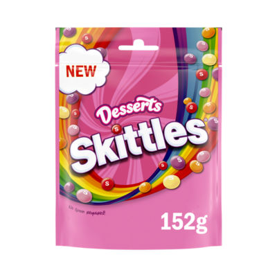 Skittles Dessert Flavoured Chewy Sweets 152g