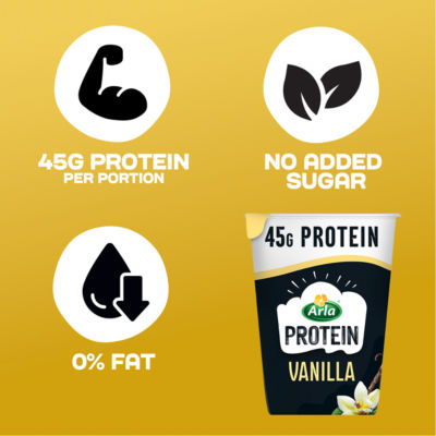 Arla Protein Vanilla Yogurt 450g - British product