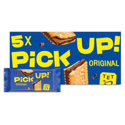 Bahlsen PiCK UP! milk chocolate biscuit bars 5 pack - British product