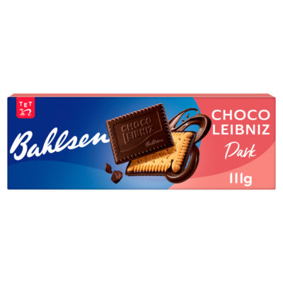 Bahlsen dark chocolate biscuits 111g - British product