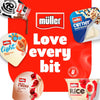 Müller Light Vanilla Chocolate Sprinkles Yogurt 160g, imported from the UK