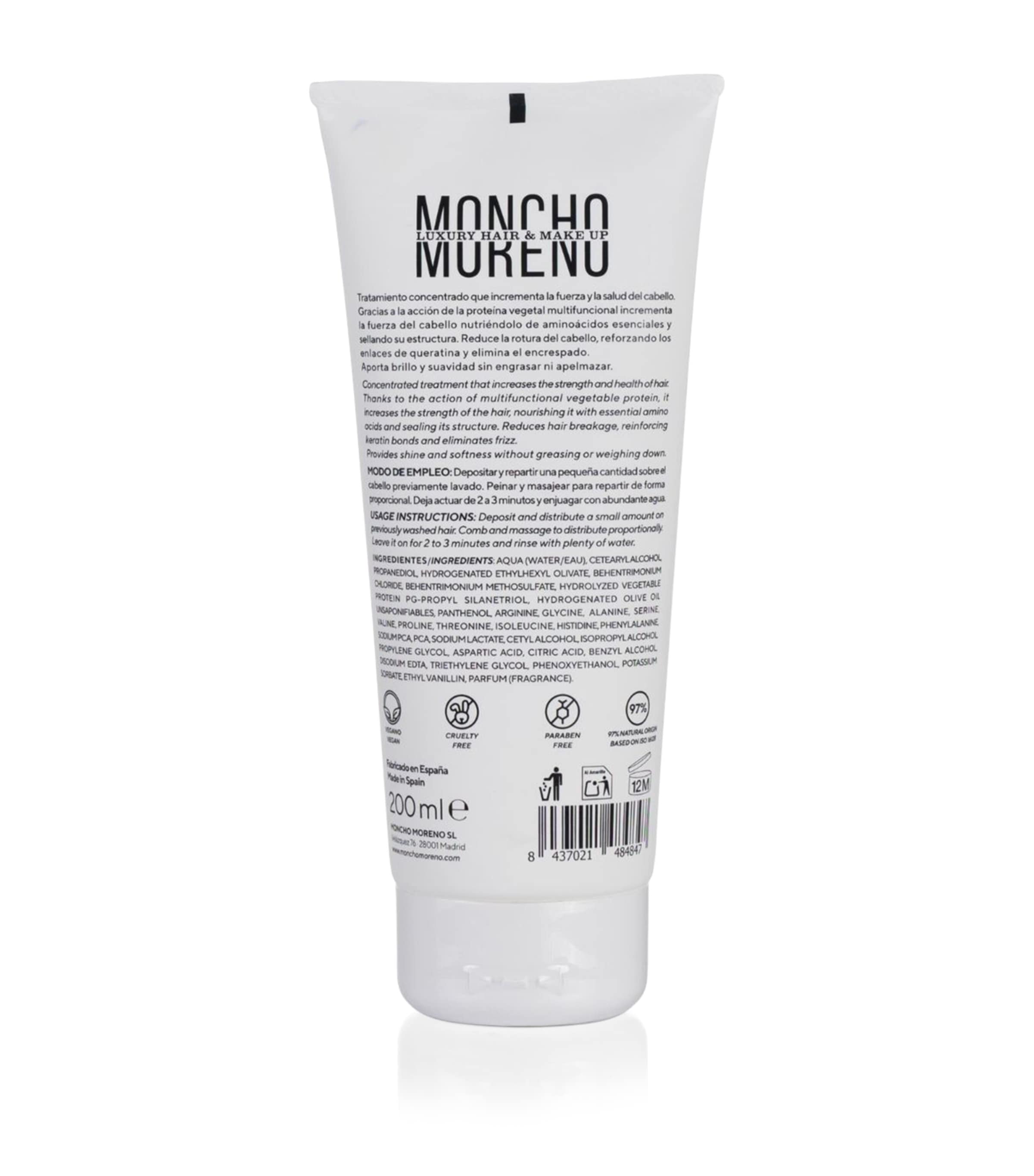 Moncho Moreno hair cream 200ml, imported from the UK