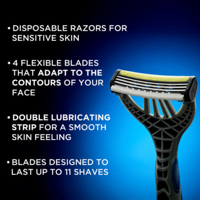 Wilkinson Sword Disposable Razor Xtreme 3 4 pack (British brand)