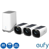 eufy eufyCam S330 security camera system 3 pack - British product