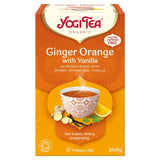 Yogi Tea Organic Ginger Orange with Vanilla Tea Bags   17 per pack GOODS M&S   