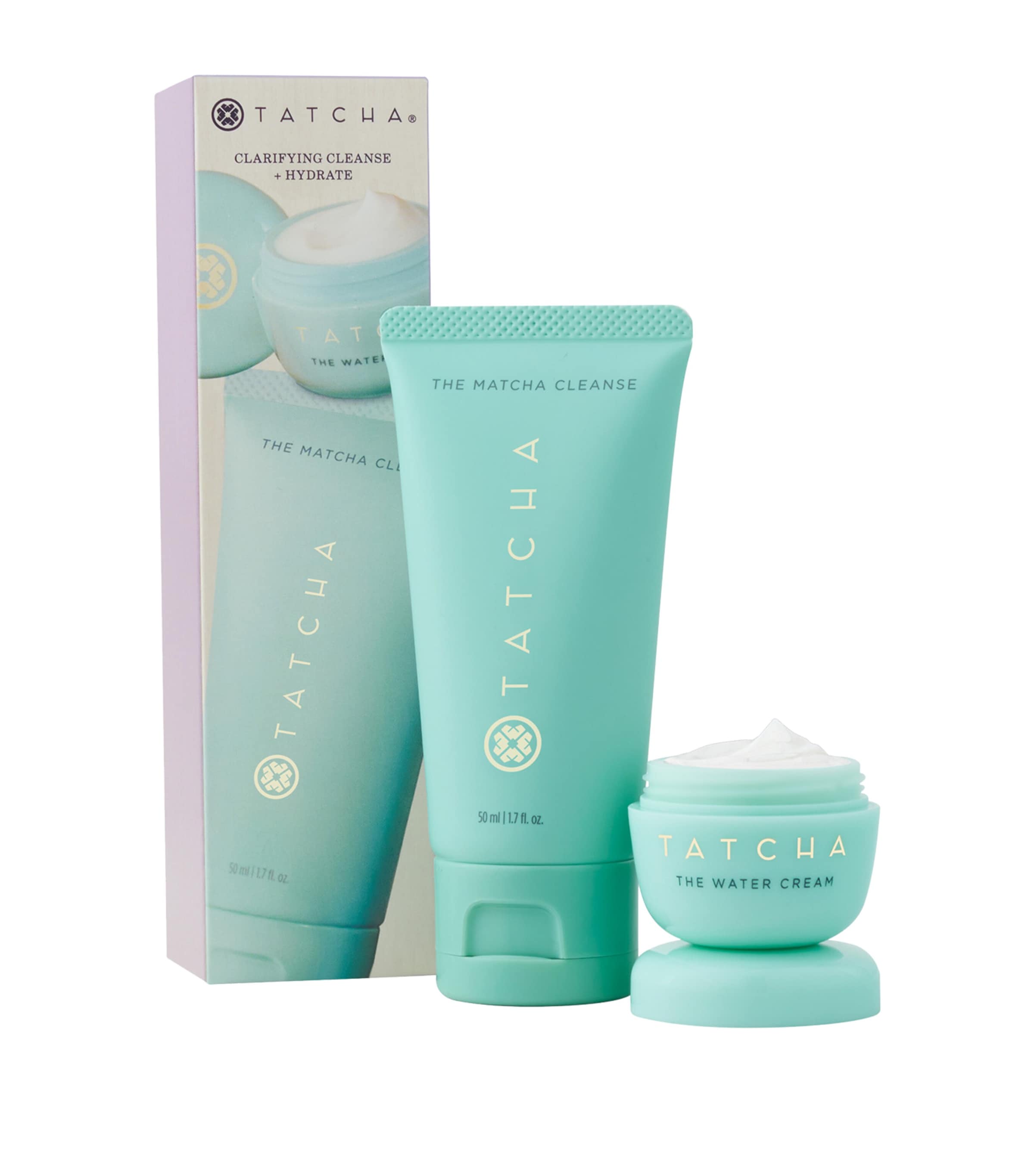 Tatcha Clarifying Cleanse and Hydrate Skincare Set