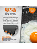 Tower grey 2 piece frying pan set 20cm 28cm (British brand)