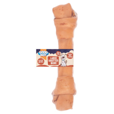 Good Boy Large Knotted Bone Rawhide Dog Treat 100g, UK version