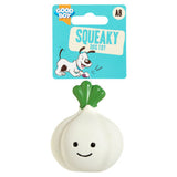 Good Boy squeaky dog toy vegetable shapes, UK version