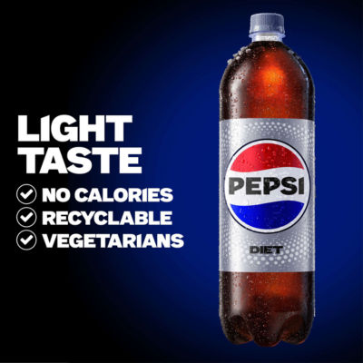 Pepsi Diet Cola 2L, imported from the UK