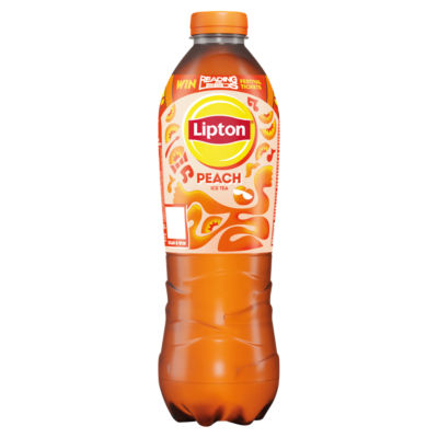 Lipton peach ice tea 1.25L, UK version