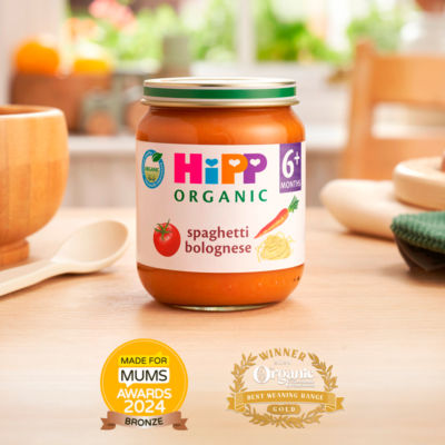 HiPP Spaghetti Bolognese baby food 125g, UK version
