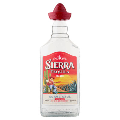 Sierra tequila blanco 500ml (British brand)
