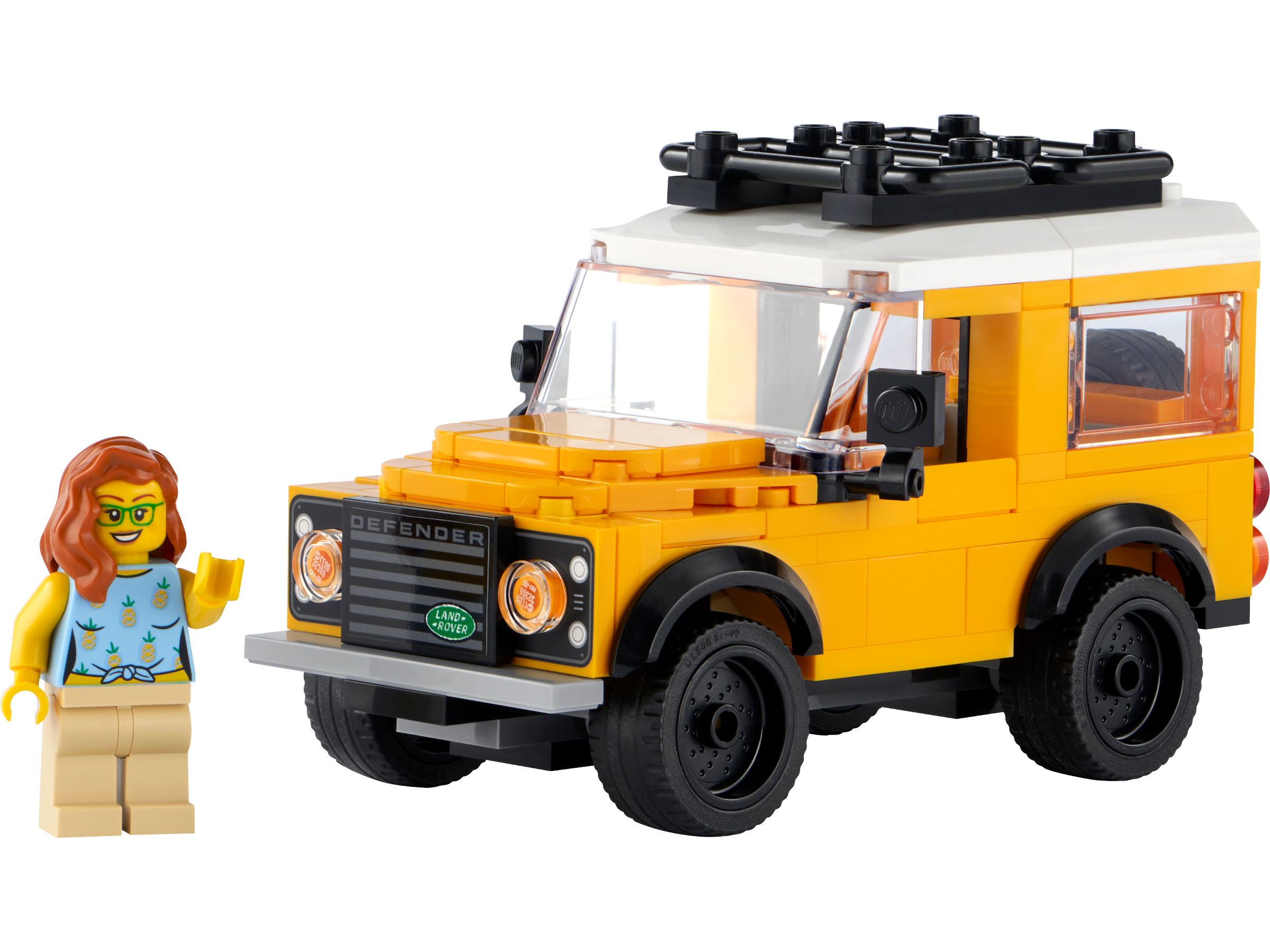 LEGO Land Rover Classic Defender model car, UK version
