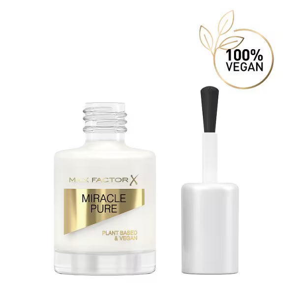 Max Factor Miracle Pure Nail Colour 155 Milk, imported from the UK